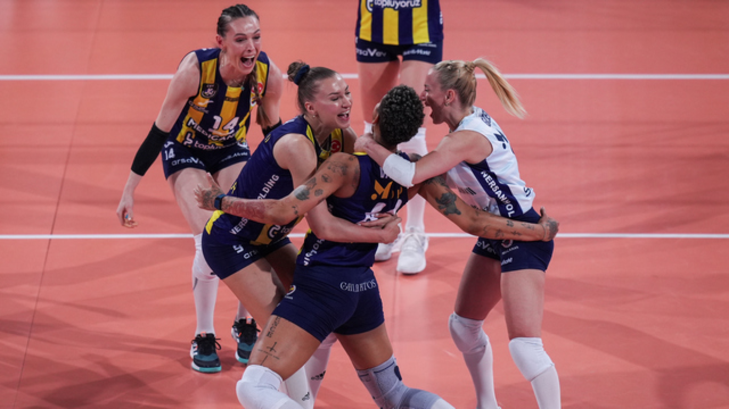 Kupa Voley'de şampiyon Fenerbahçe Medicana